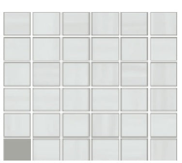 Capa Beige Porcelain Mosaic - 2" X 2" - Matte