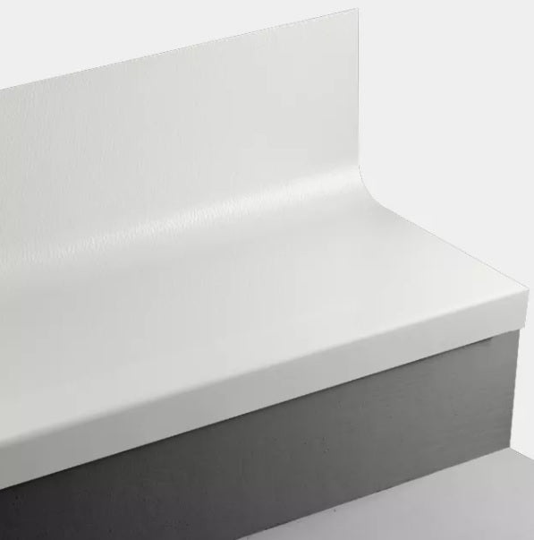 Johnsonite Icicle Hammered Rubber Stair Tread with Riser
