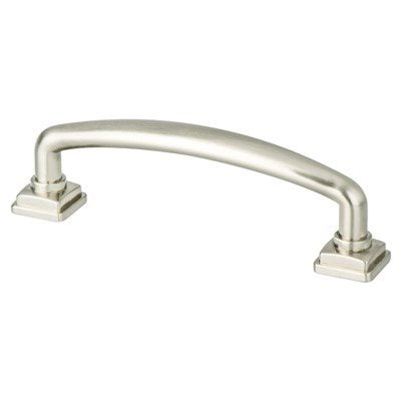 Berenson Tailored Traditional Zinc Arch Pull - Brushed Nickel