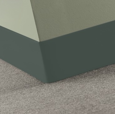 Johnsonite Hunter Green Vinyl Traditional Wall Base