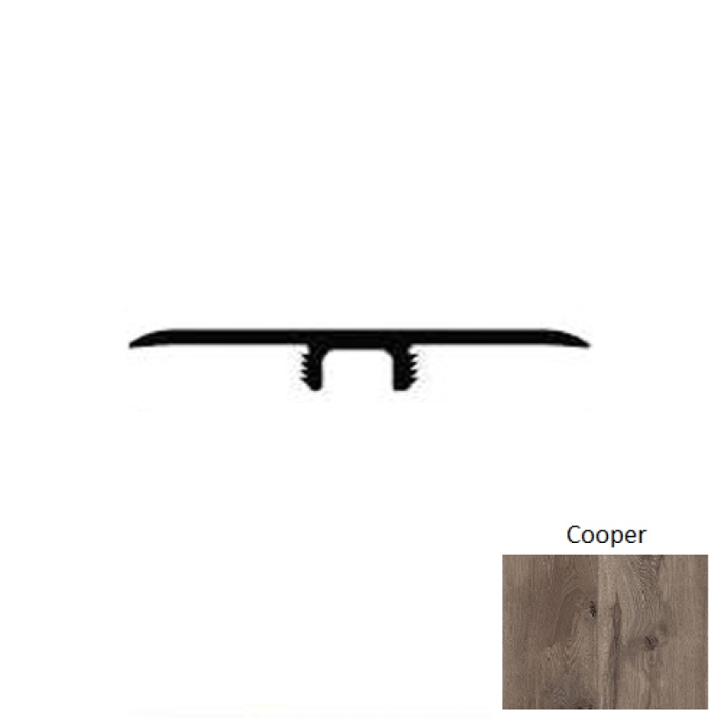 Lamdura Landmark Cooper Laminate Wood Moulding / Trim - 94" T Molding - Embossed