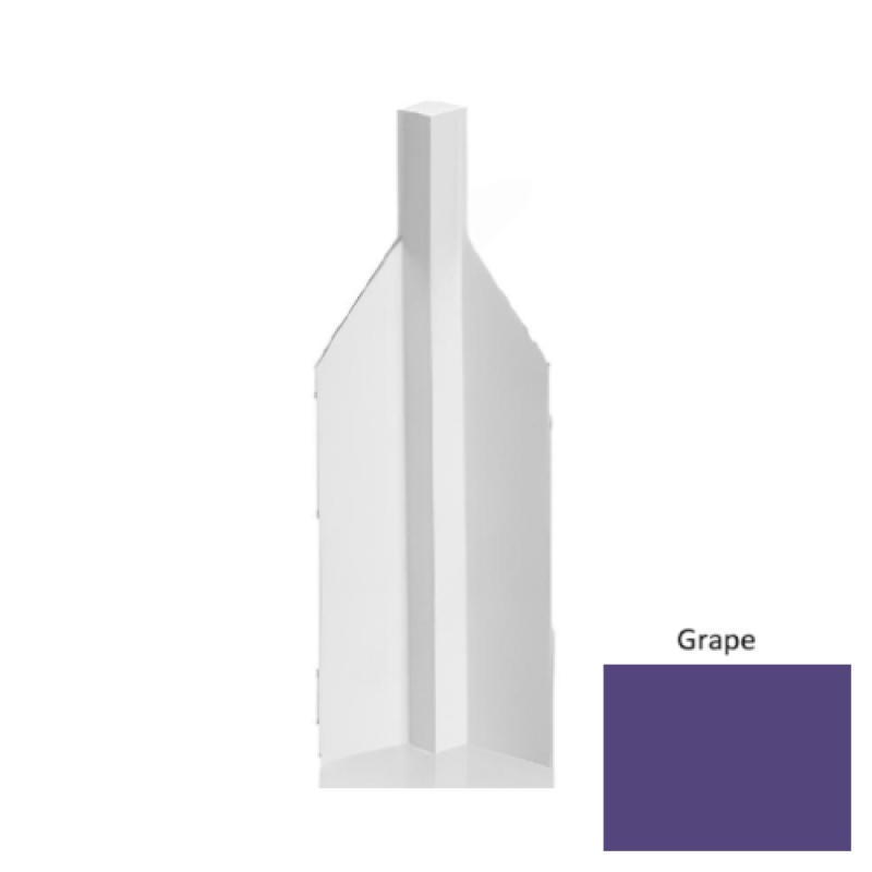 Pinnacle Grape Rubber Inside Micro Corner