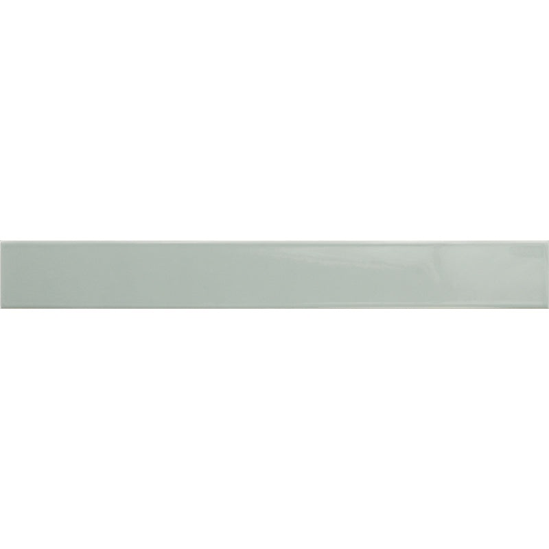 Flatiron Sky Ceramic Tile - Glossy - 2" X 16"