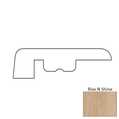 Uptown Chic Rise N Shine Luxury Vinyl End Cap Trim