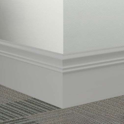 Johnsonite Colonial Grey Rubber Millwork Contoured Wall Base
