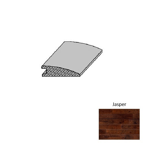 Canyon Ridge Jasper Wire-Brushed Hardwood Reducer, 2" x 78"