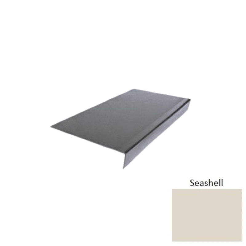 Flextones Seashell Type 900 Distinct Designs Rubber - 12 1/2" X 72" Stair Tread - Hammered