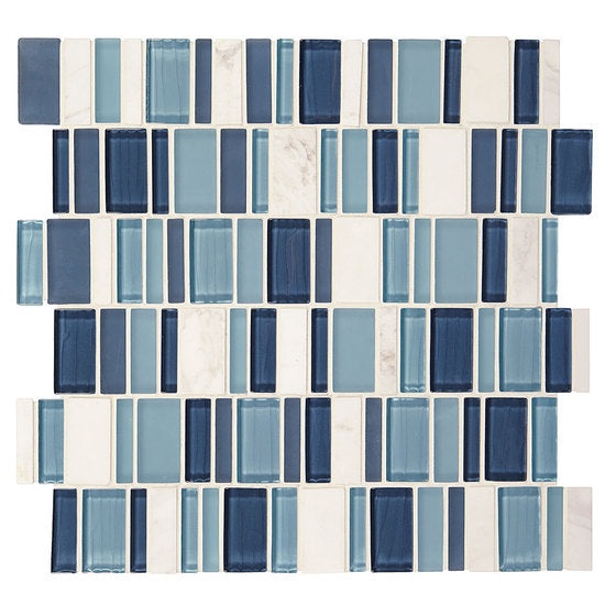 Jubilance Esprit Marble & Glass Mosaic