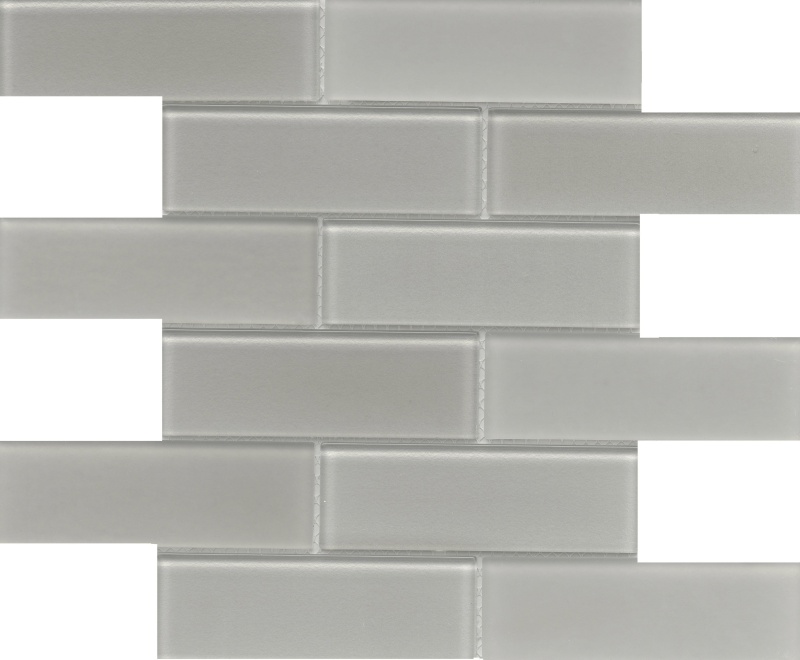 H2o Fawn Glass Mosaic - 2" X 6" Brick - Glossy
