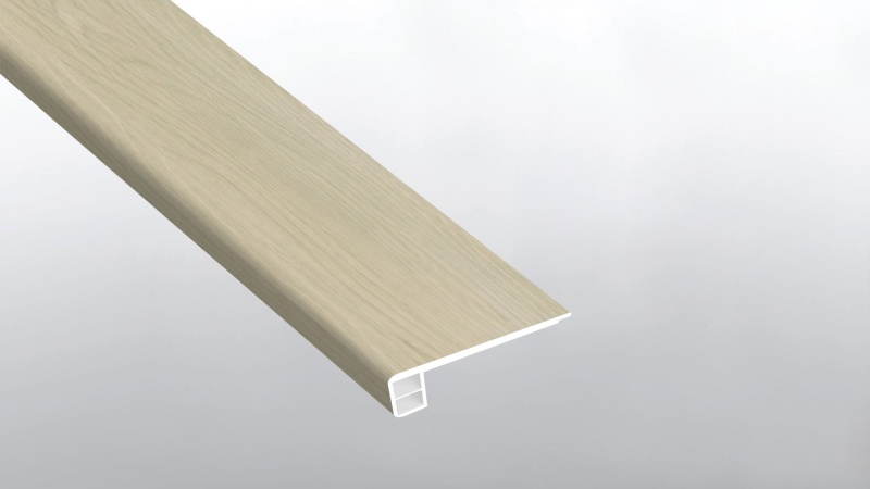 Andover Andover Vintaj Luxury Vinyl Moulding / Trim - 2.75" X 94" Eased Edge Flush Stairnose - Low Gloss