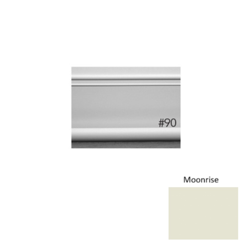 Pinnacle Plus #90 Intrigue Moonrise Rubber Coil Wall Base - 4" X 60 Ft
