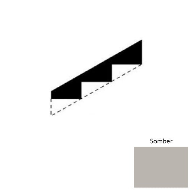 Solid Somber Rubber Stringers - Smooth