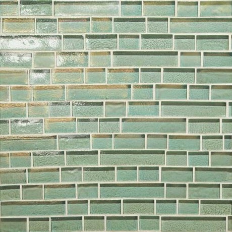 Glass Horizons Sea Glass Mosaic – Linear, Glossy