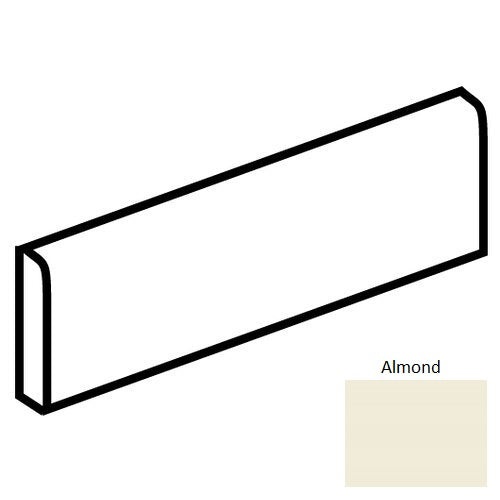 Sierra Almond Ceramic Floor & Wall Trim