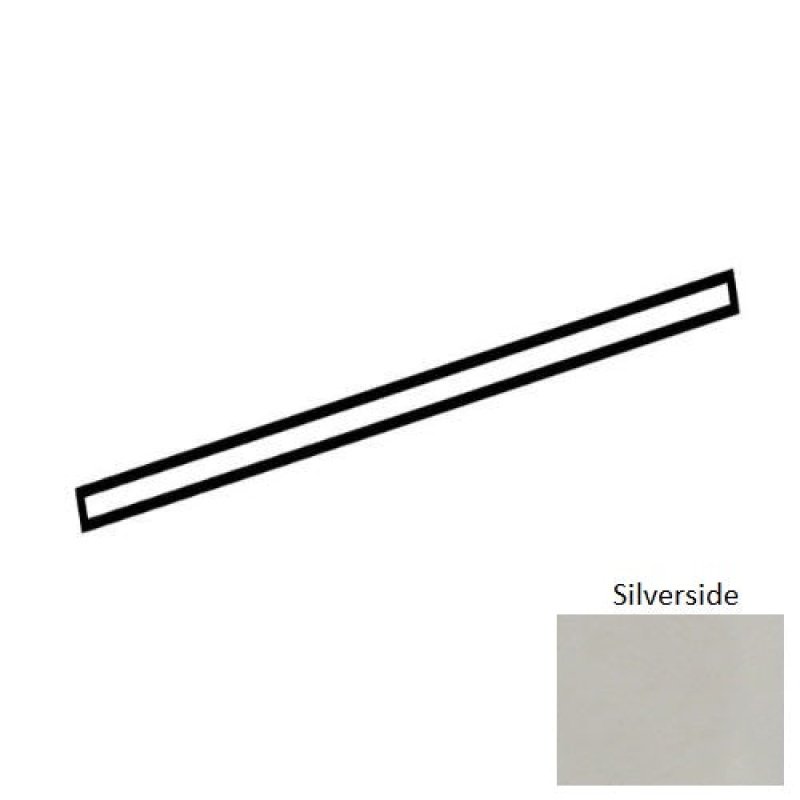 Playscapes Silverside Ceramic Wall Trim - 1/2" X 12" Jolly - Glossy