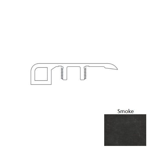 Smoke Luxury Vinyl Moulding / Trim Baby Threshold