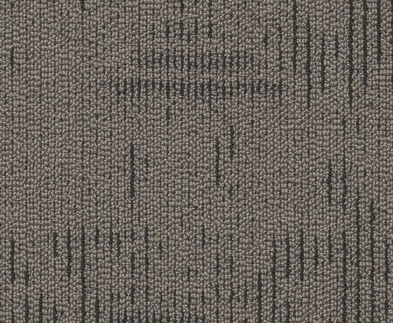 Curious Wonder Gray Nylon Carpet Tile