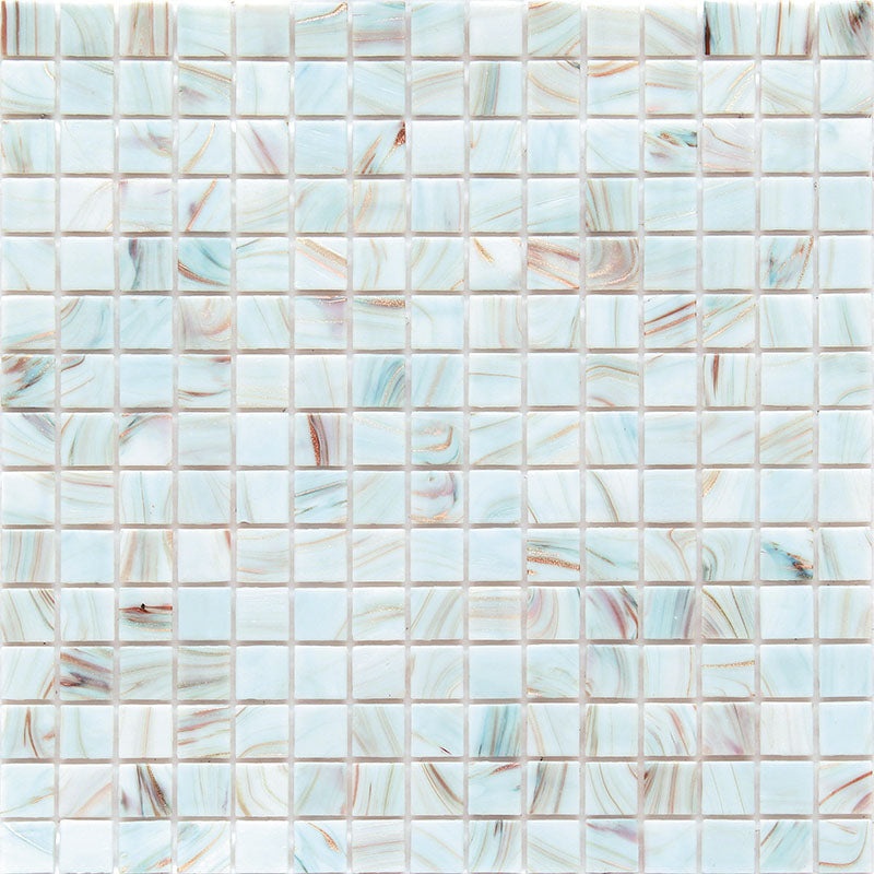 Alma Line Stella Ste310 Glass Mosaic - 0.8" X 0.8" - Glossy