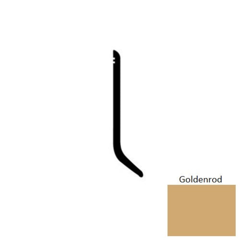 Vcb Goldenrod Vinyl Wall Base 4" x 48" x 1/8" Cove