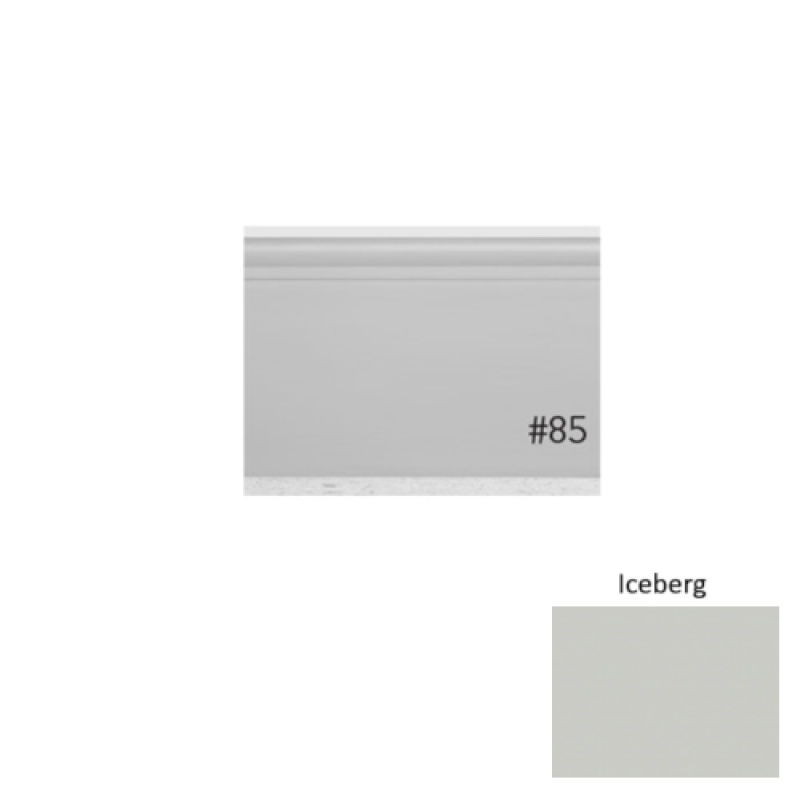 Pinnacle Plus #85 Fashion Iceberg Rubber Coil Wall Base - 4 1/4" X 60 Ft