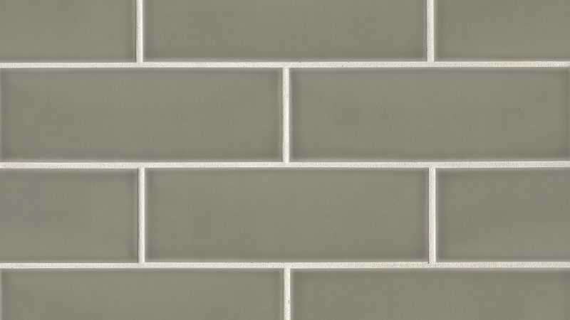 Grace Ecru Ceramic Tile - Glossy - 4" x 12"