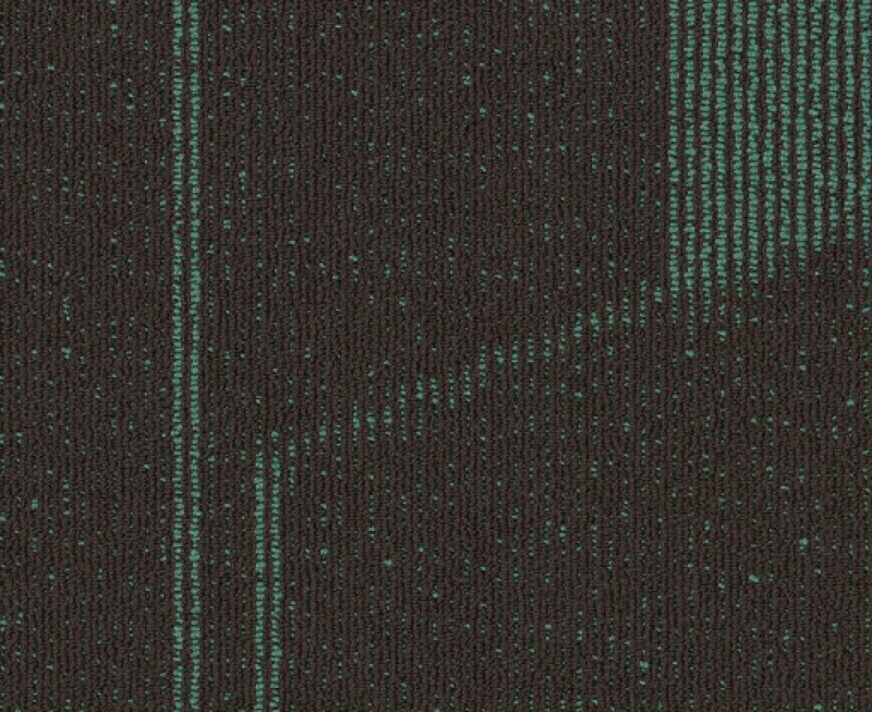 Retro Glam Expressionist In Vogue Nylon Carpet Tile - Pattern - 18" X 36"
