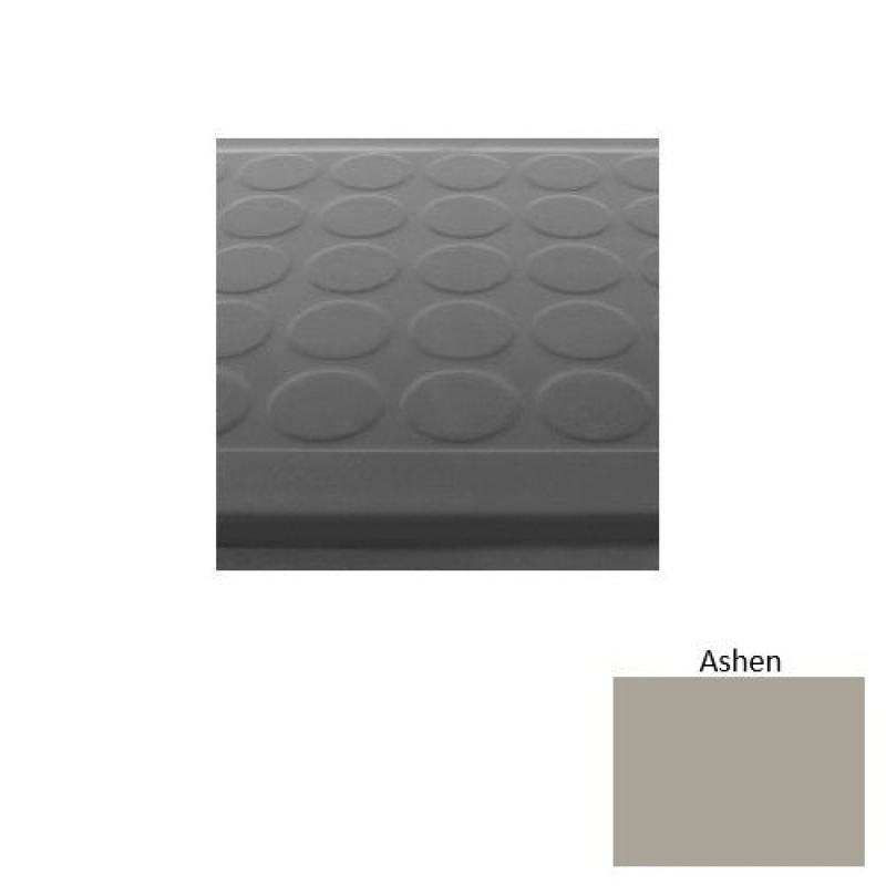 Roppe Solid 92 Ashen Stair Tread with Kevlar