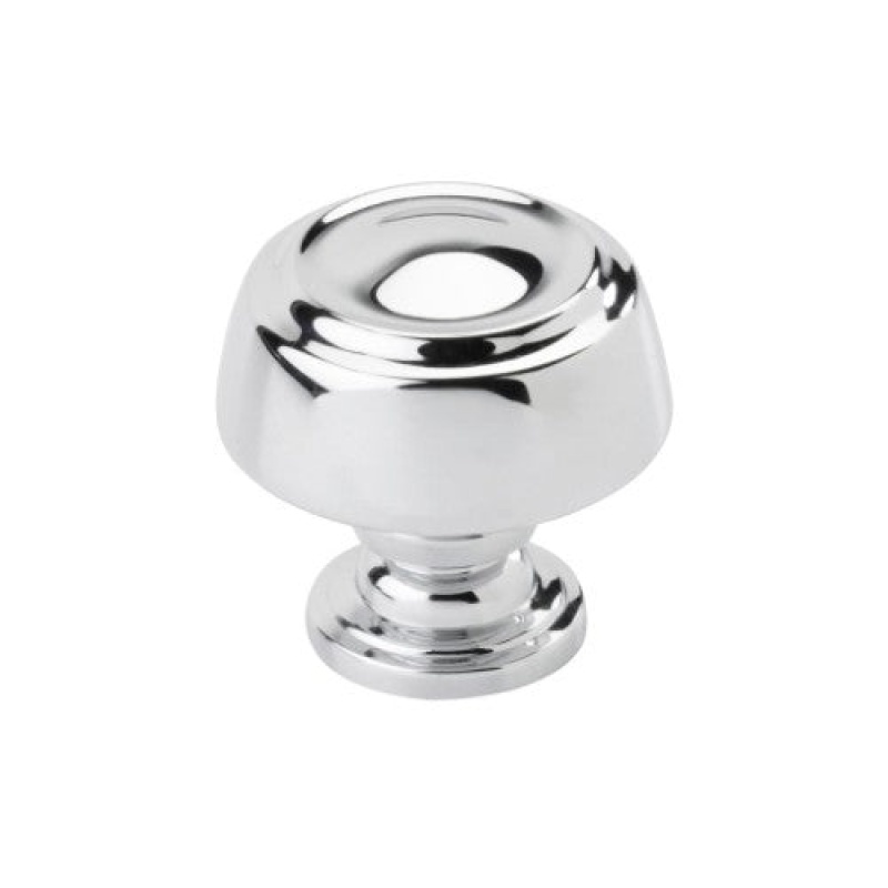Kane Zinc Cabinet Knob - Polished Chrome
