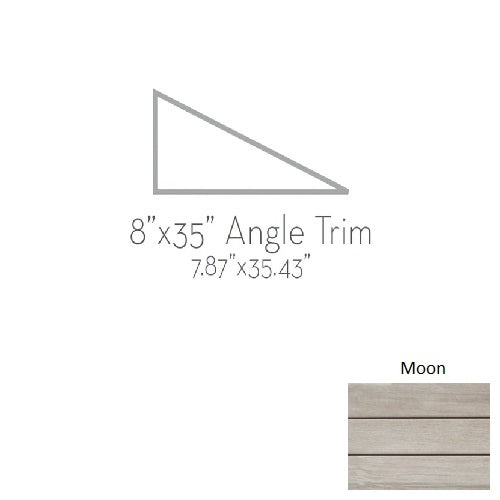 Radiant Moon Porcelain Angle Trim