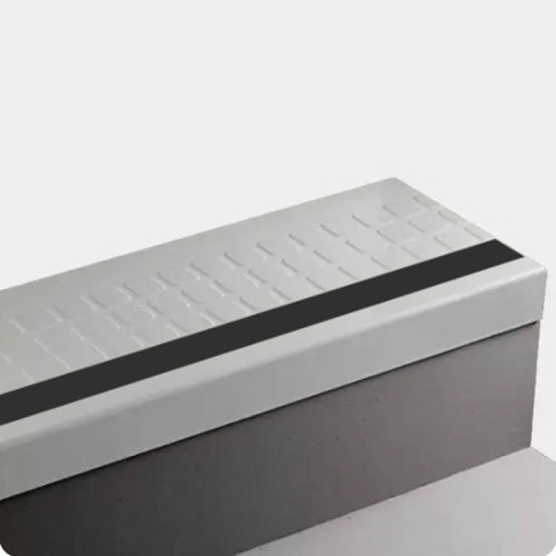 Johnsonite Icicle Raised Square Rubber Moulding / Trim