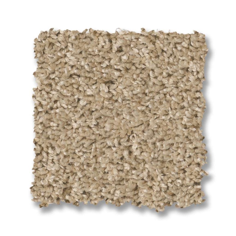 Shake It Up (S) Desert Sand Polyester Carpet - Textured