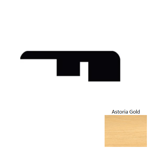 Bear Woods Astoria Gold Laminate Wood End Molding