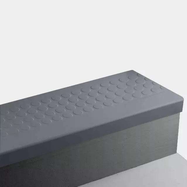 Johnsonite Blue Intensity Raised Round Rubber Moulding Trim