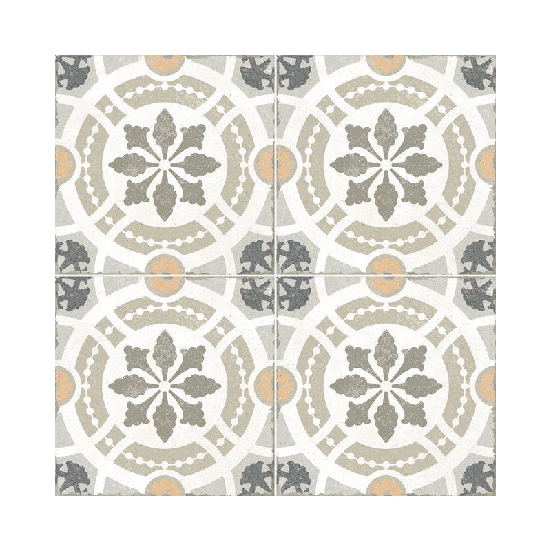 Marrakesh Bahia Deco Porcelain Tile - Matte - 8" X 8"