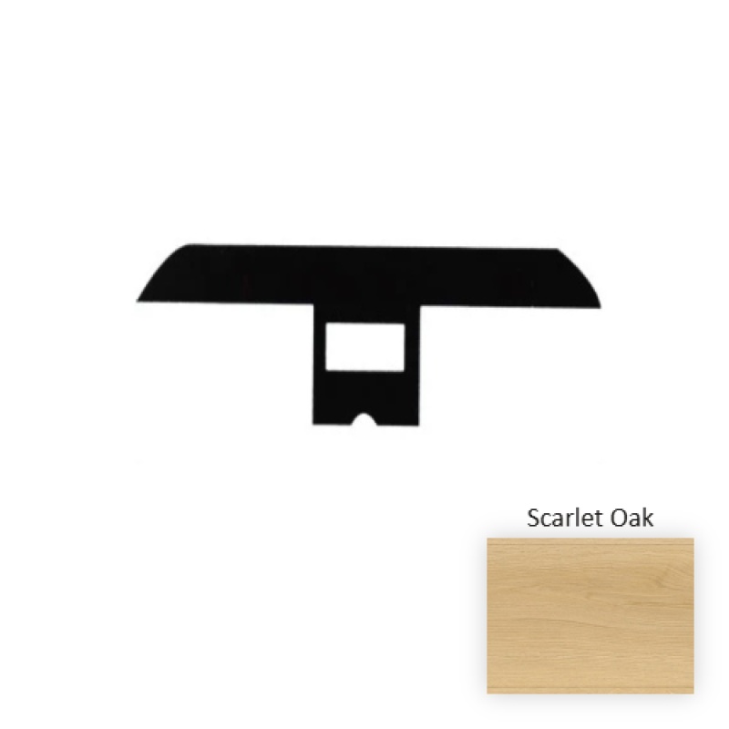 Scarlet Oak Laminate Wood Moulding / Trim - 94.5" T Molding - Embossed
