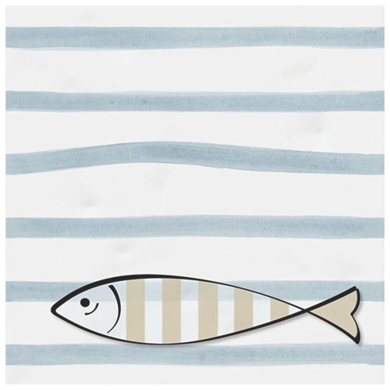 Berta Olas Decor Ceramic Tile - Textured - 7 7/8" X 7 7/8"