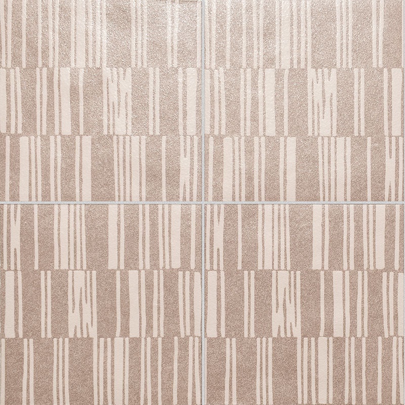 Native Clay Deco Owu Porcelain Tile - Matte - 6" X 6"