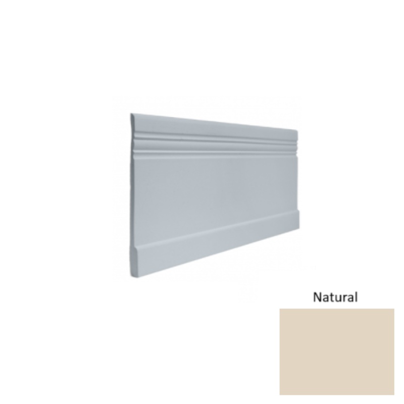 Contours #10 Serenity Natural Rubber Profiled Wall Base