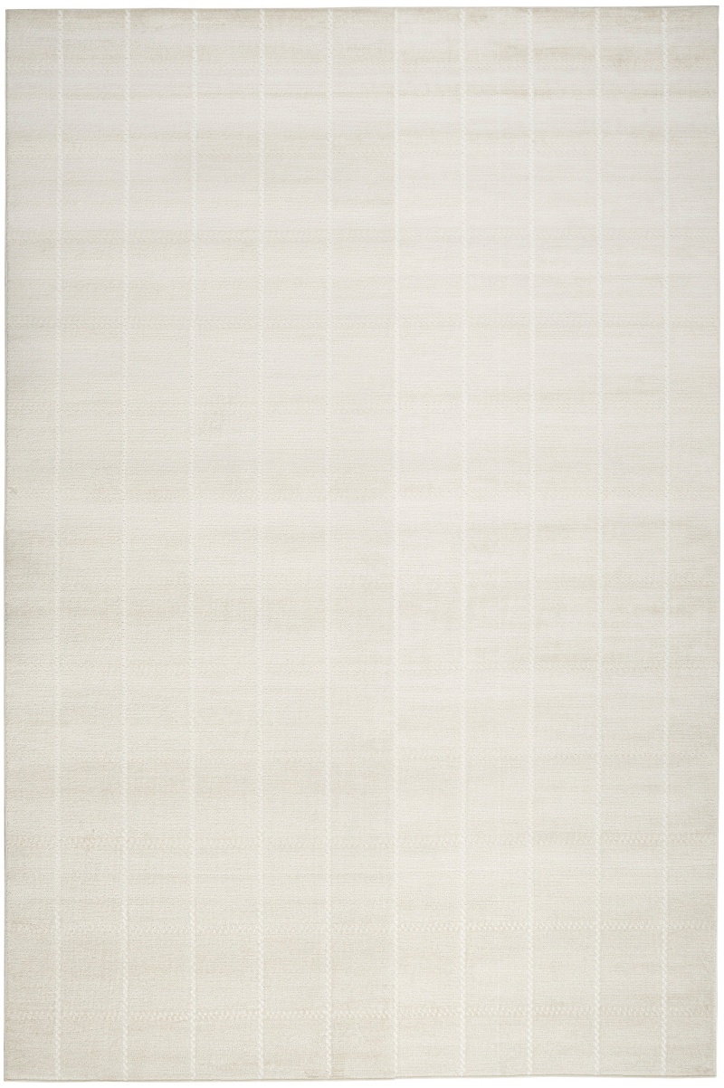 Serenity Home Ivory Modern Area Rug 5 Ft x 7 Ft