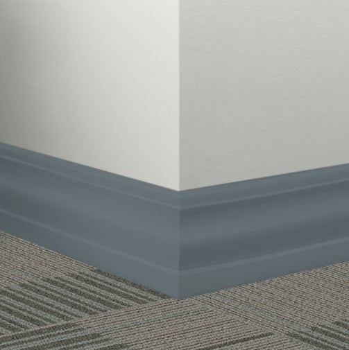 Blue Lagoon Rubber Millwork Contoured Wall Base