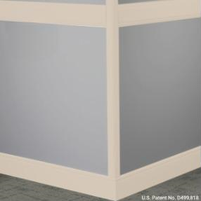 Johnsonite Canvas Rubber Moulding / Trim Chair Rail