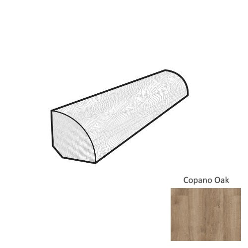 Coretec Pro Plus Copano Oak 94" Quarter Round UV Acrylic Trim