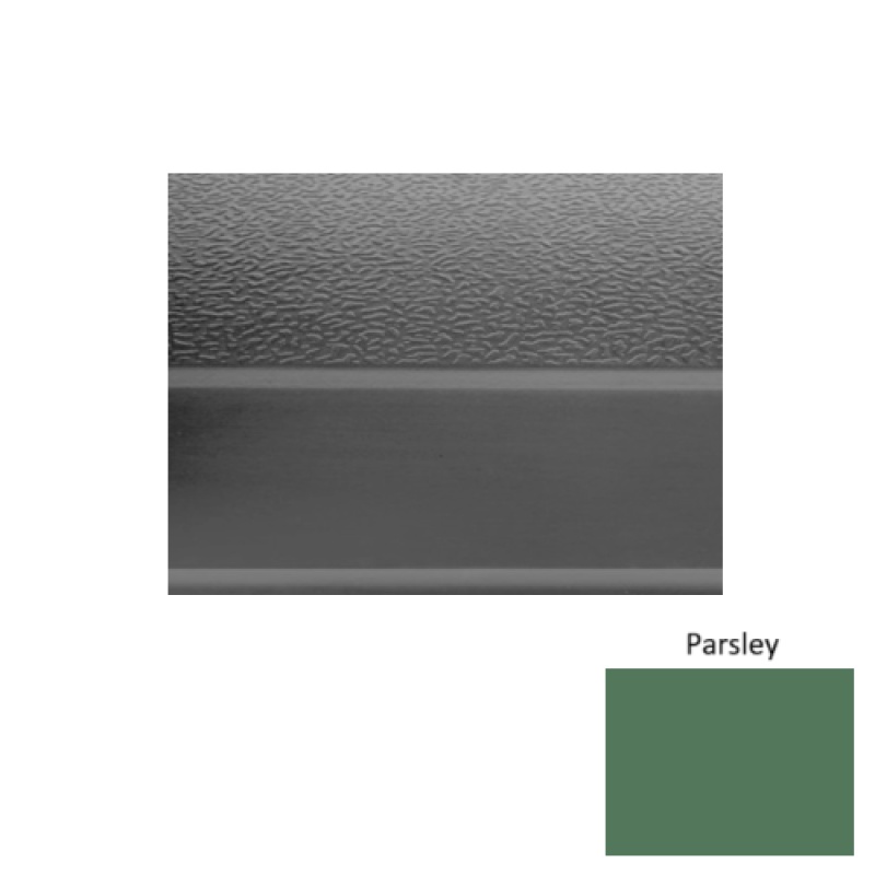 Solid 93 Parsely Textured Rubber (Sq) Stair Tread - Textured