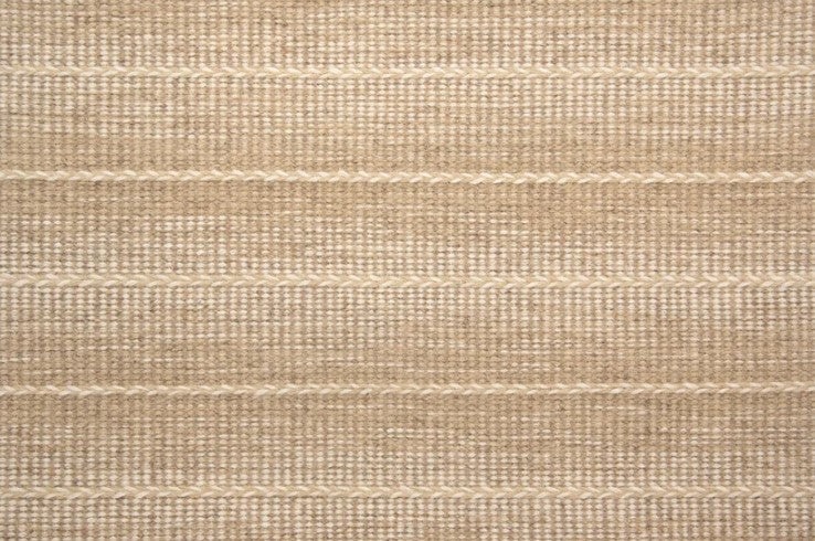 Fine Weave Orzola Wheat Wool Carpet - Textured