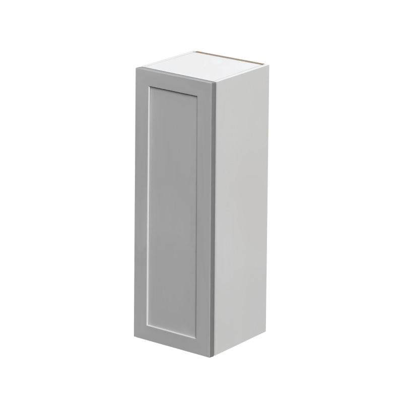 Mallorca Dolphin Gray Shaker Wood Kitchen Wall Cabinet