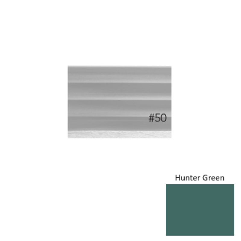 Pinnacle Plus #50 Impressions Hunter Green Rubber Coil Wall Base