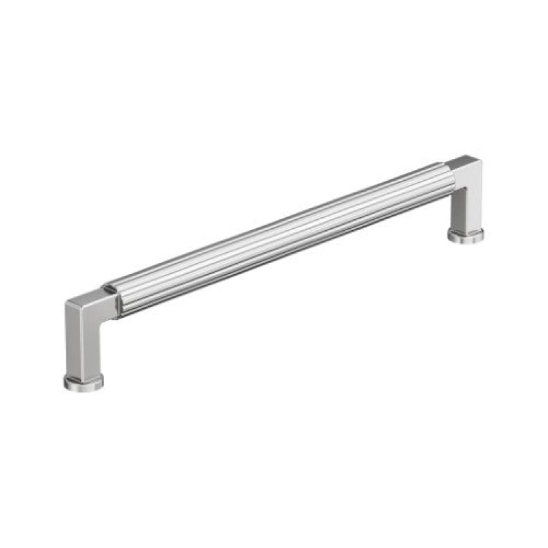 Ballard Zinc Appliance Pull - Polished Chrome