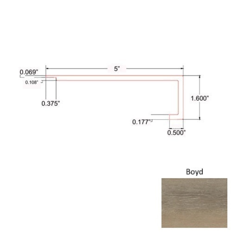 Jasper Boyd Luxury Vinyl Stair Nose