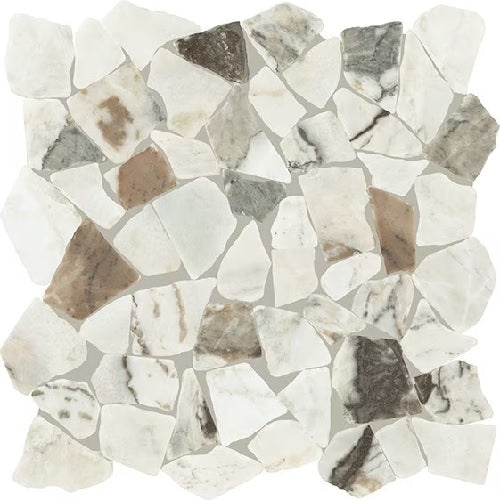 Gamma Illusive Natural Stone Mosaic - Pebble - Honed
