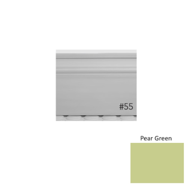 Pinnacle Plus #55 Nobility Pear Green Rubber Wall Base